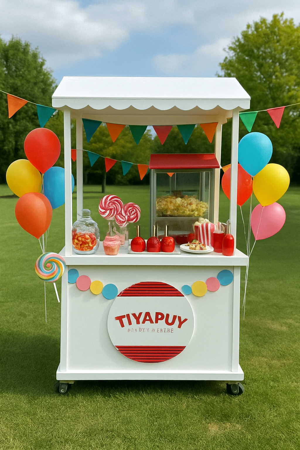 Carrito Snack Decorado
